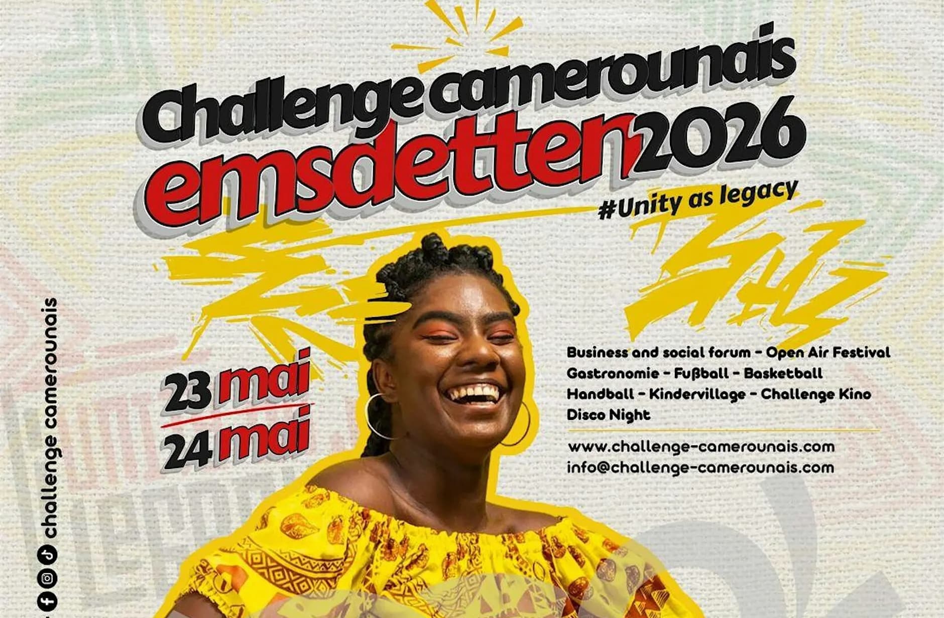 Challenge Camerounais Emsdetten 2026 — Unity as Legacy